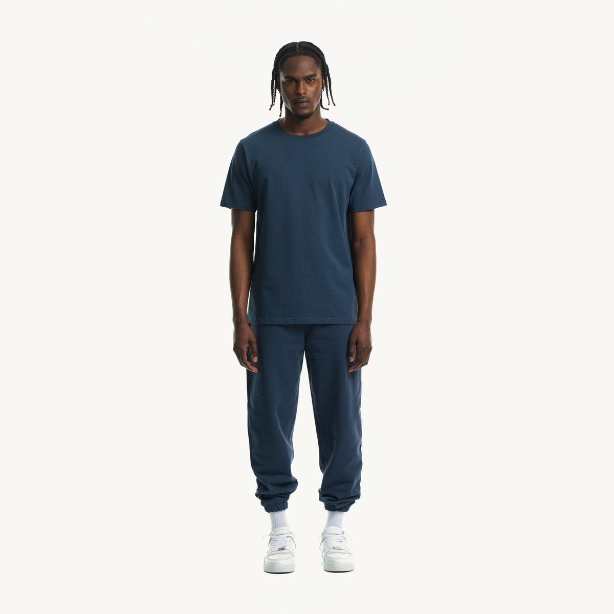 Regular Tee — 185 GSM organic — for corporate uniform printing and embroidery in Bahrain