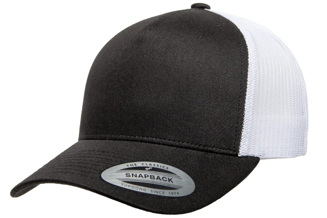5-Panel Retro Trucker — Two-Tone — blank